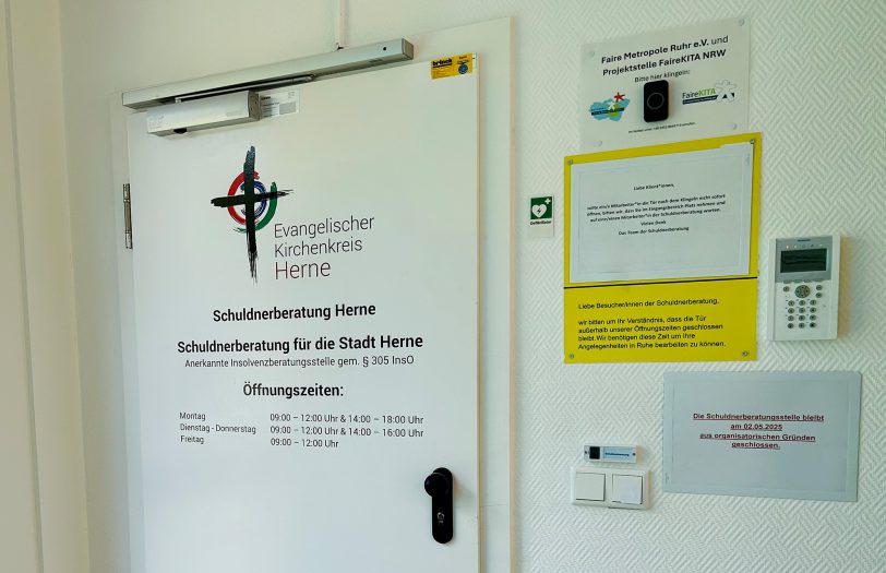 Die Schuldnerberatung Herne hilft Menschen aus der Not.
