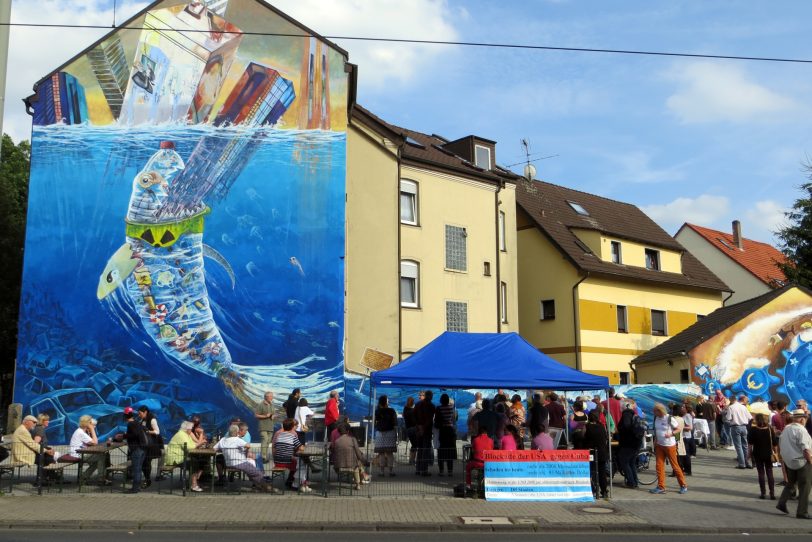 Wandbild Bochum.