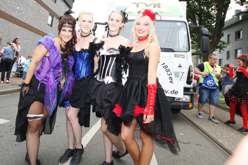 Der Kirmesumzug 2015.