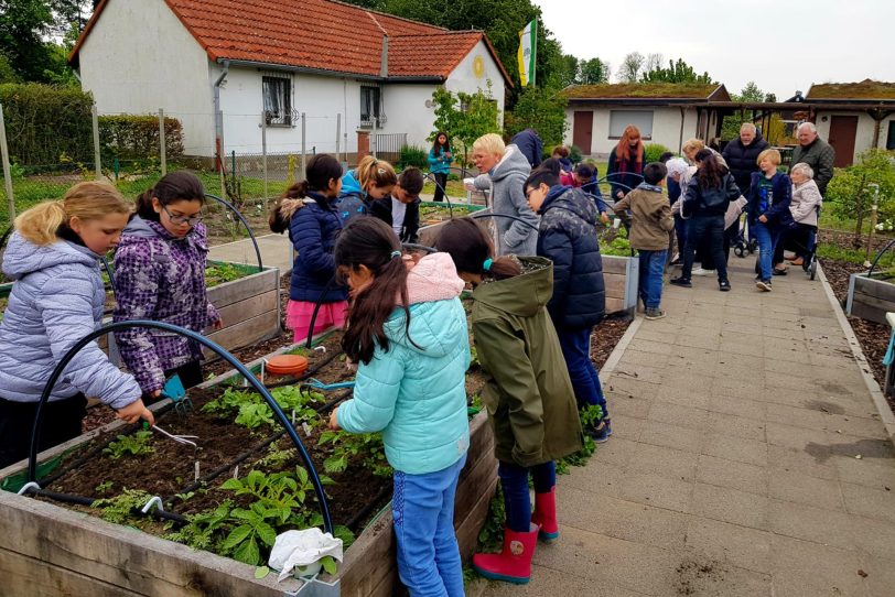 Saisonabschlussfest des Lehrgartens am Stichkanal.