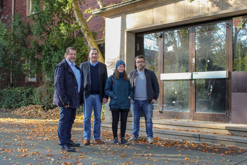 v.l. Martin Kortmann, Udo Sobieski, Anna-Lena Werner und Zekai Fenerci.