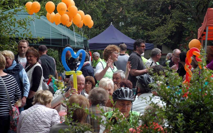 Sommerfest nach dem 7. Radeln für das Lukas-Hospiz.