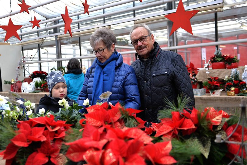 Weihnachtliches auf dem Markt der WfB.