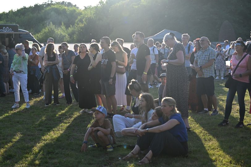 Besucher der ExtraSchicht am Spielort Flottmann-Hallen.