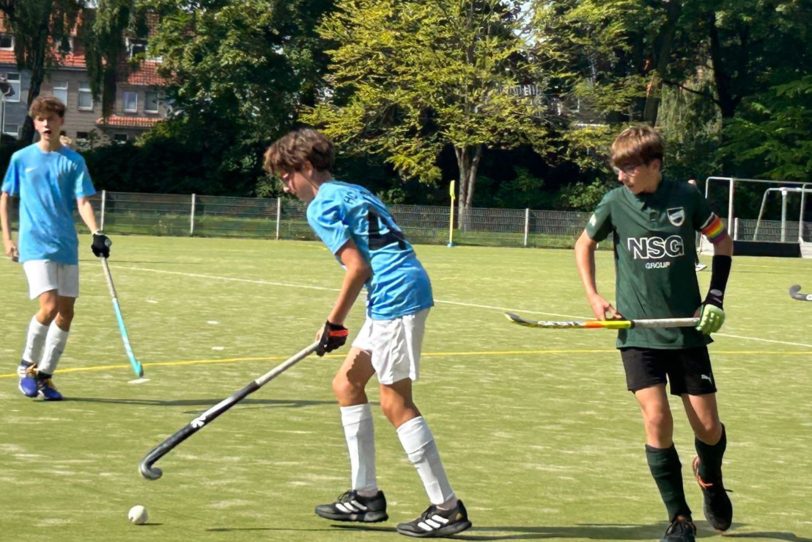 Spielszene der U14 aus der Partie Herne gegen Buer.