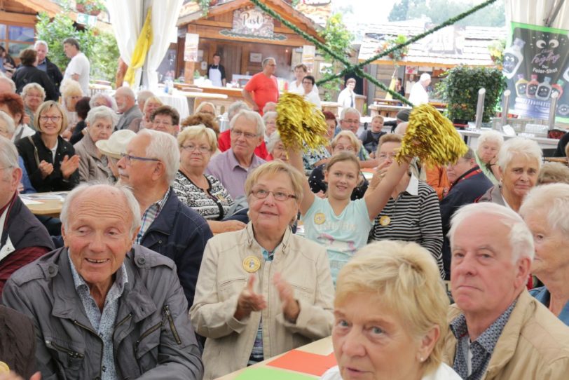 Senioren-Nachmittag auf Crange am 10. August 2017.