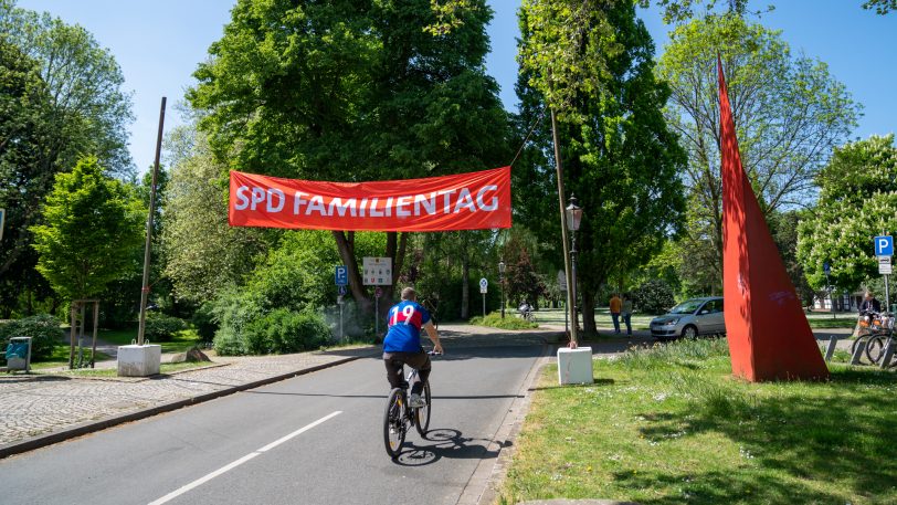 Das traditionelle SPD-Familienfest im Herner Schlosspark fand am Sonntag (8.5.2022) nach zweijähriger Pause wieder statt.