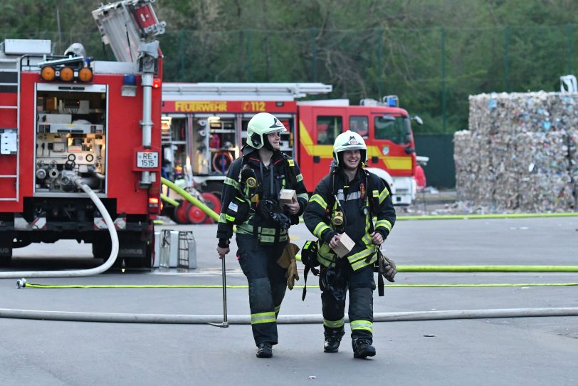Brand in einer Lagerhalle der AGR-Tochter AGR-DAR