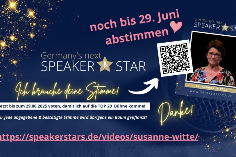 'Germany's next Speaker Star' - Krankenschwester aus Recklinghausen holt Senioren ins Rampenlicht.