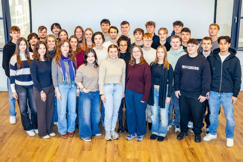 Die neuen Auszubildenden der Akademie für Physiotherapie wurden am Campus der St. Elisabeth Gruppe begrüßt.