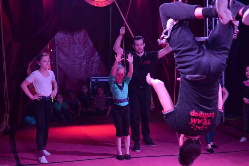 Zirkus Projektwoche an der Kolibri Schule.