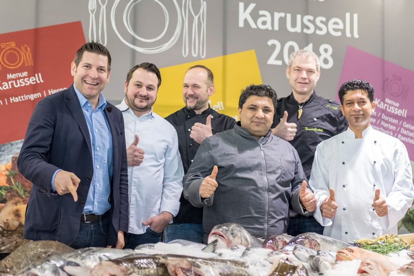 Teilnehmende Herner Gastronomen.