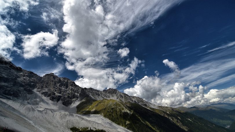 Die Dolomiten in Südtirol.