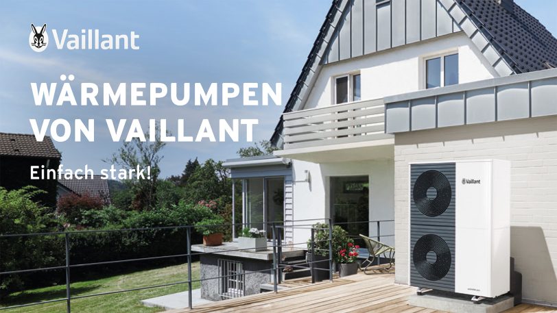 Die Firma Vaillant bietet unter anderem Wärmepumpen an.