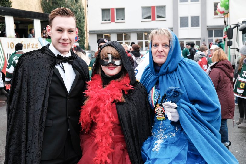 Impressionen vom Rosenmontagszug in Herne 2018.