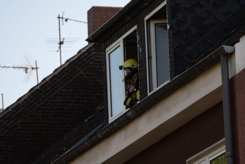 Dachstuhlbrand Hannoverstraße
