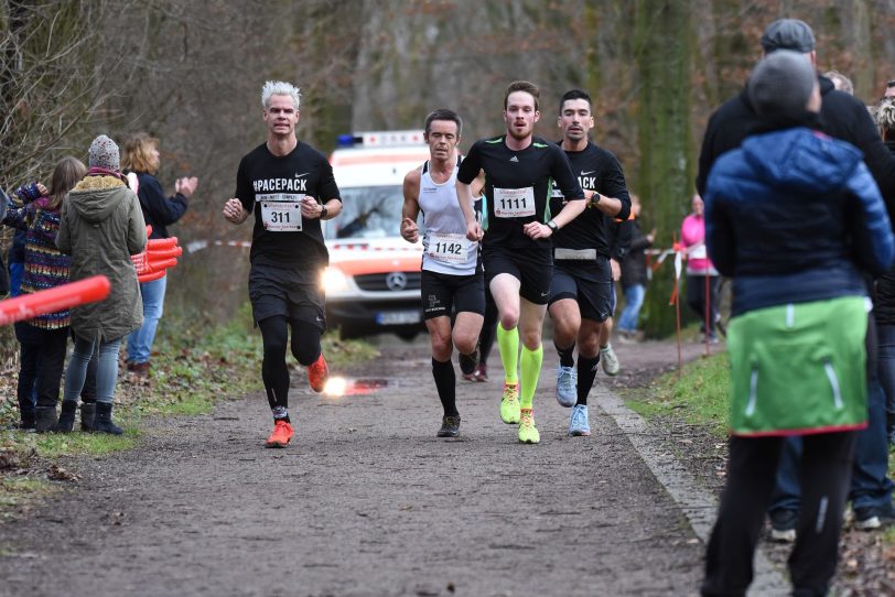 Hauptlauf des 40. Herner Silvesterlauf.