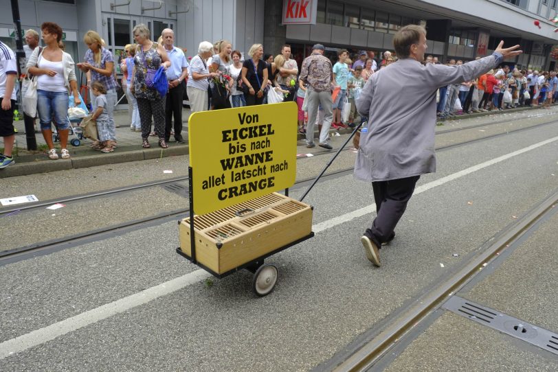 Der Kirmesumzug 2015.