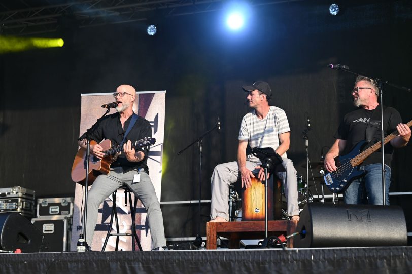 Auftritt der Band The Ampless