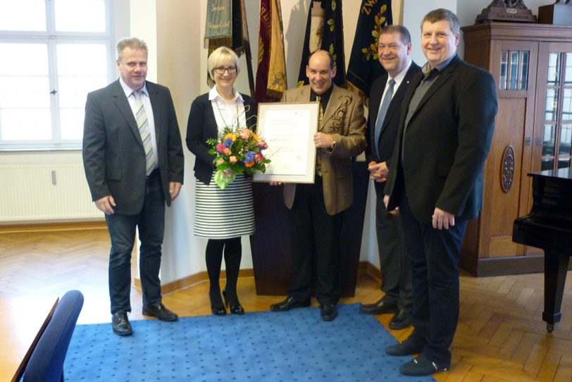 v.l. Hans-Joachim Drath, Sabine Kortmann, Michael Kortmann, Martin Klinger, Detlef Holz.