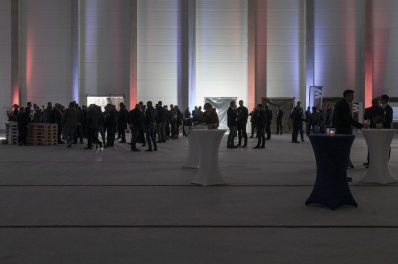 Richtfest-Feier bei Nordfrost