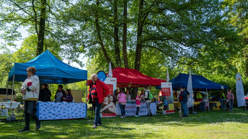 Das traditionelle SPD-Familienfest im Herner Schlosspark fand am Sonntag (8.5.2022) nach zweijähriger Pause wieder statt.