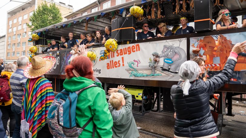 Festumzug Cranger Kirmes 2025.