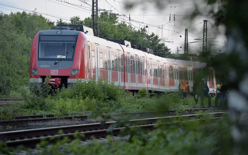 Auf der S-Bahn-Linie 2 wird im Januar gearbeitet..