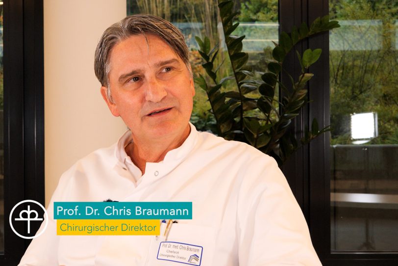 Prof. Dr. Chris Braumann, Chirurgischer Direktor.