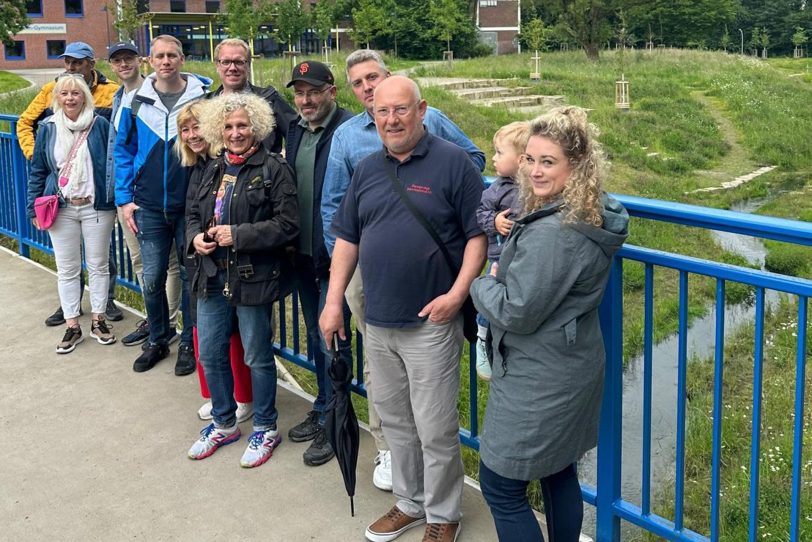 SPD Ortsvereine Ost, Sodingen und Stamm am Ostbach unterwegs.