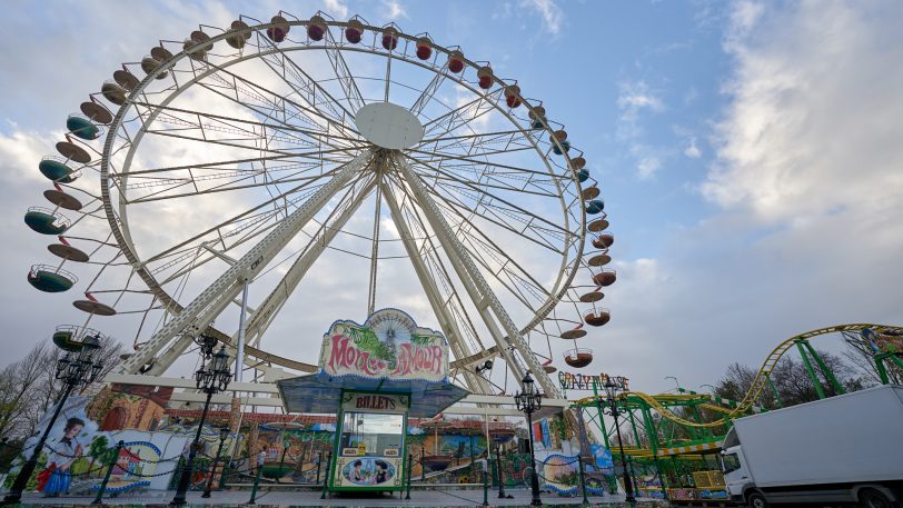 Natürlich darf auch das Riesenrad nicht fehlen.