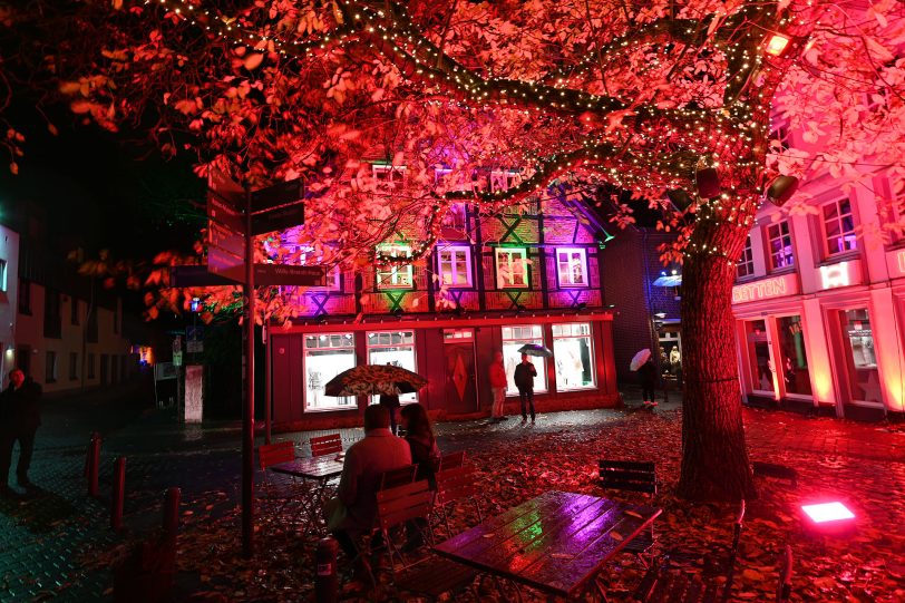 Recklinghausen leuchtet nach eine Jahr Corona-bedingter Pause wieder.