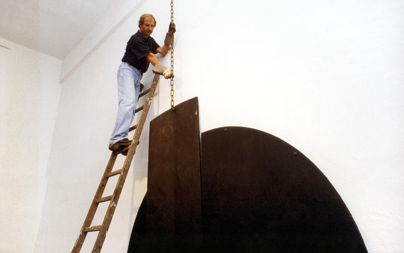 Helmut Bettenhausen in seinem Atelier.