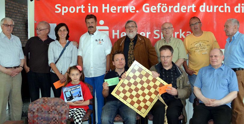 Die Sieger beim Sparkassenpokal.