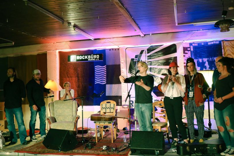 Sofakonzert des Rockbüros Herne und der GFS