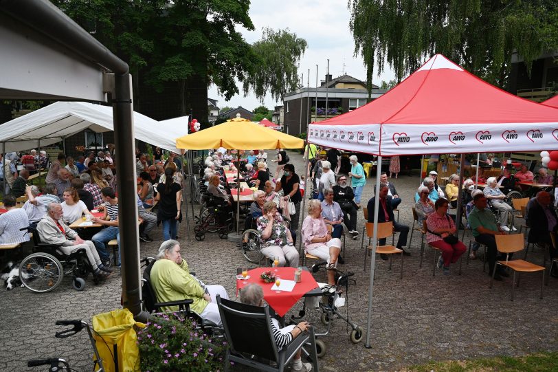 Else-Drenseck-Seniorenzentrum veranstaltete anlässlich des 50-jährigen Jubiläums ein Sommerfest.