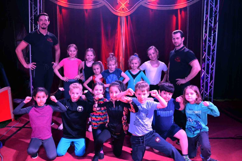 Zirkus Projektwoche an der Kolibri Schule.
