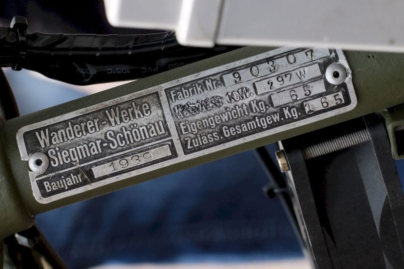 Das Eigenbau E-Mokick von Thorsten Düsterloh.