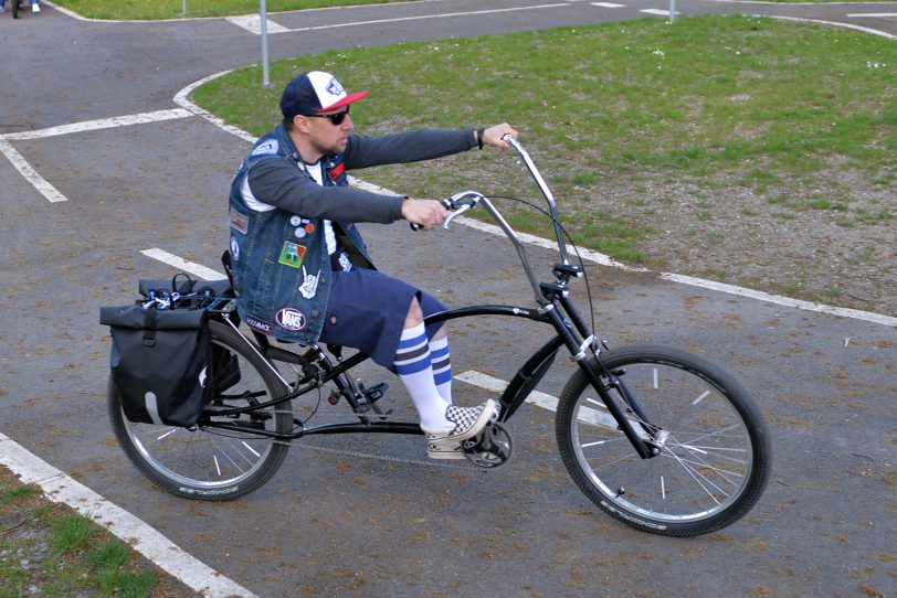 Christian Joswig hatte auch in diesem Jahr wieder eine Cruiser-Gruppe für das Hospiz-Radeln zusammengetrommelt. 30 Cruisern aus dem gesamten Ruhrgebiet traten gemütlich in die Pedalen. Start war am 30.4.2022 das Gleiskaffee Fritzchen.