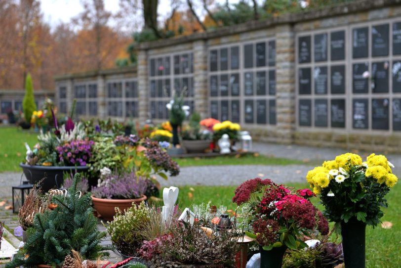 Kolumbarien des Südfriedhofes.