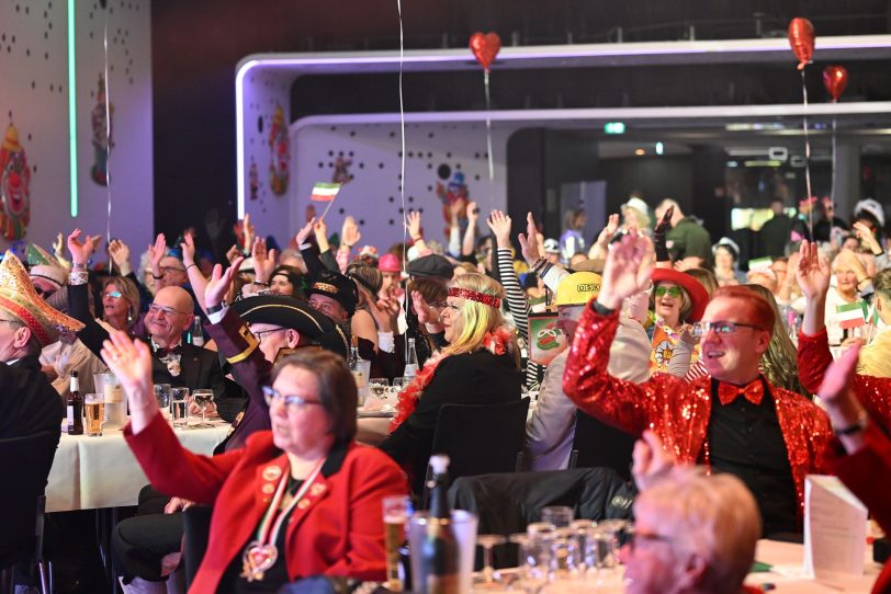 Beste Karnevals-Stimmung bei der großen Prunksitzung.