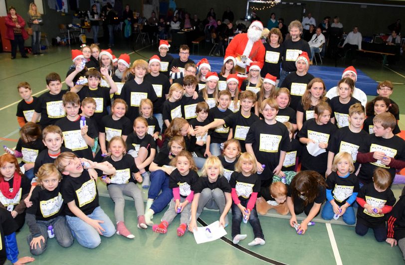 Weihnachtsfeier der Nachwuchsabteilung der DSC-Judokas.