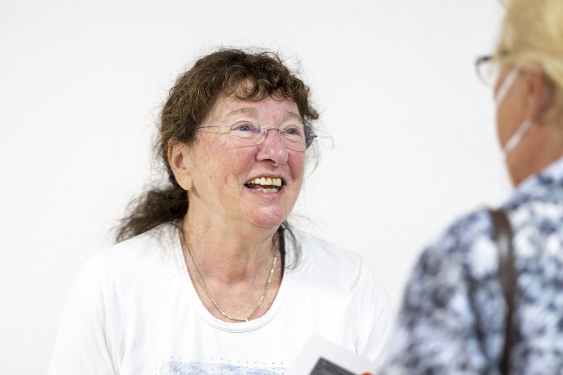 Hanneke Schmitz berichtet über das Leben ihrer Mutter Gerda Günzburger in der islamischen Gemeinde in Röhlinghausen.
