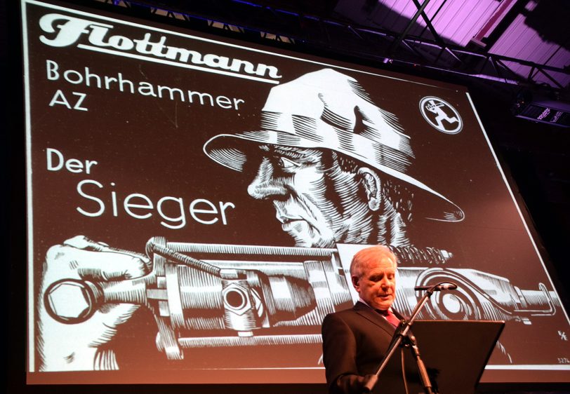 Eröffnung der Flottmann-Ausstellung am 15.1.2015 in den Flottmann-Hallen.