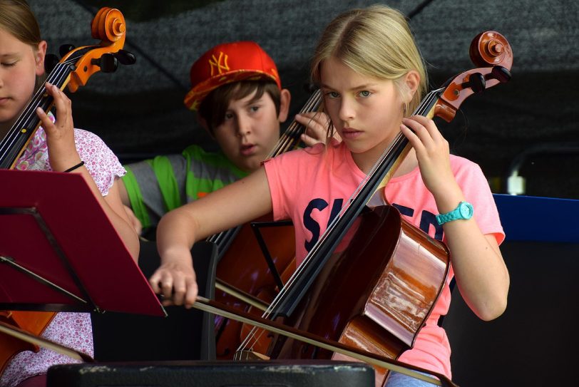 Das Kulturfestival im Schlosspark Strünkede.