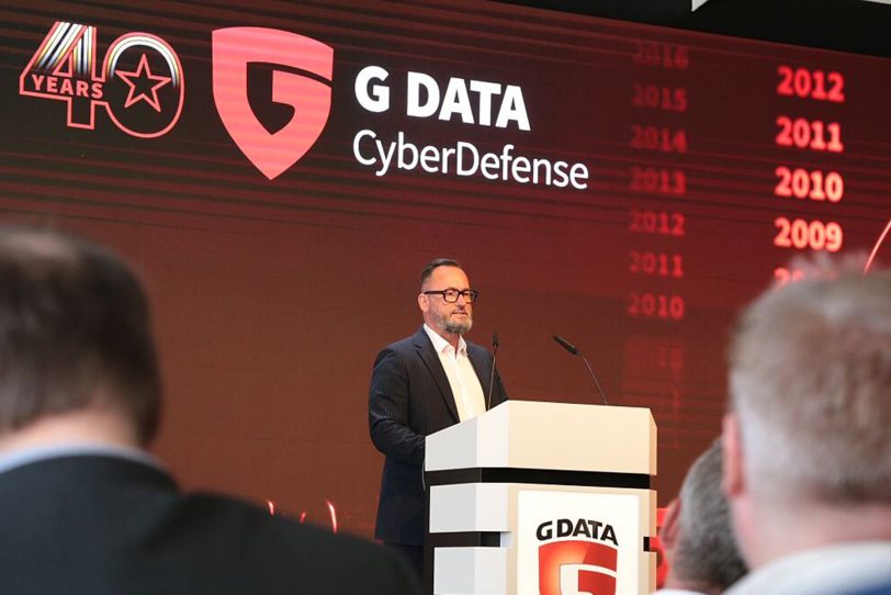 40 Jahre G Data: Carsten Meywirth, Direktor beim Bundeskriminalamt und Leiter der Abteilung Cybercrime, hob die Bedeutung enger Partnerschaften hervor