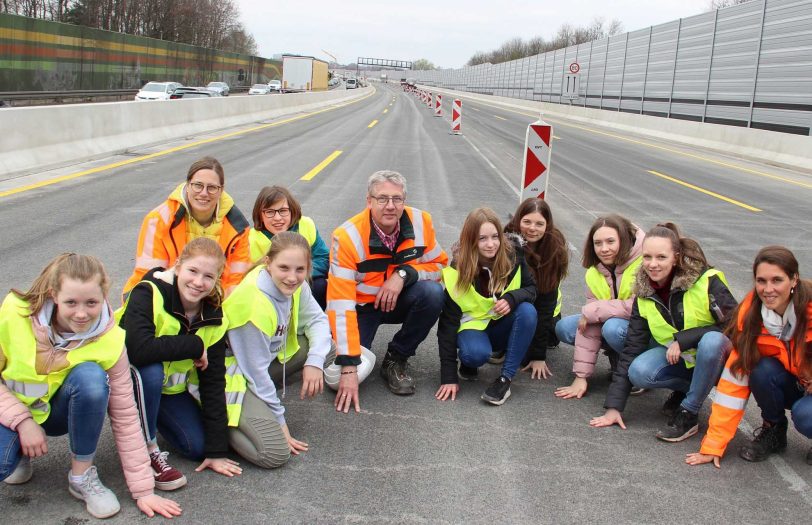 Girls' Day auf der Autobahn - mit Straßen.NRW.