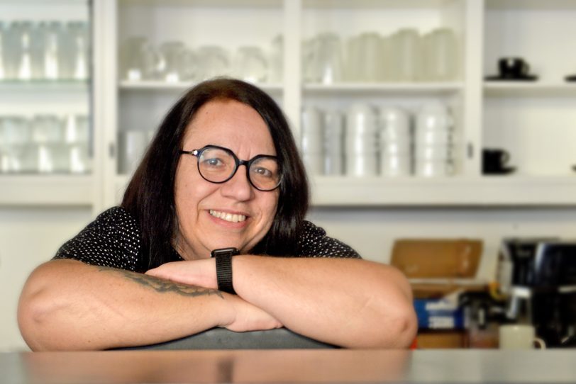 Geschafft – nach der Renovierung und Neugestaltung im Haus Zühlke freut sich Francesca Eichler, dass die Pasta-Kurse nun starten können.