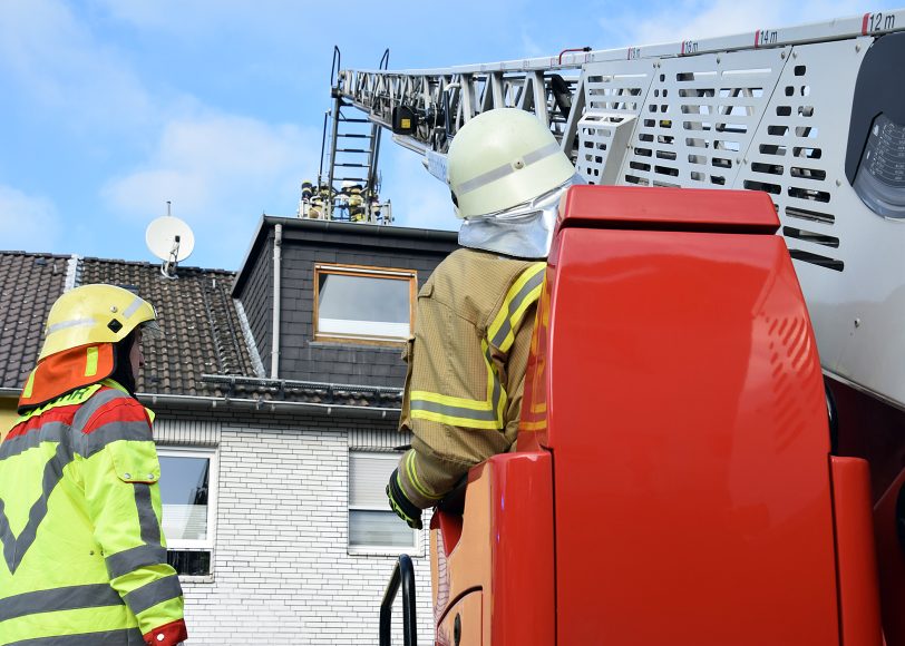 Ein Kaminbrand ereignete sich an der Walter-Bälz-Straße am Samstag (28.1.2023).