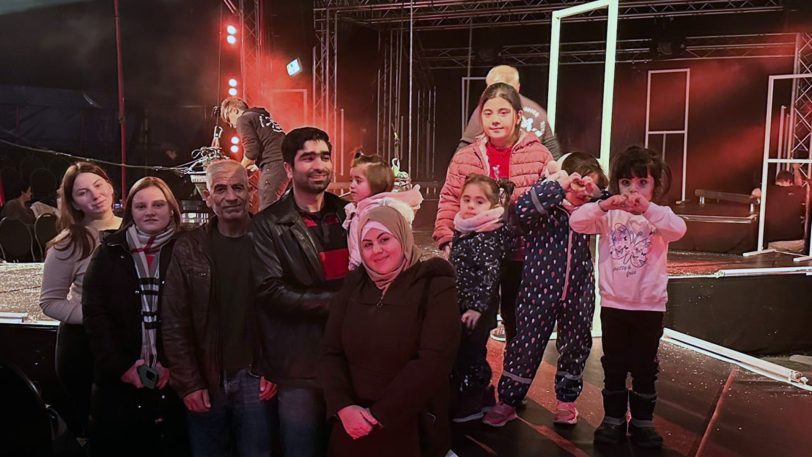 Die islamische Gemeinde in Röhlinghausen besuchte den Wintercircus des Circus Schnick-Schnack.